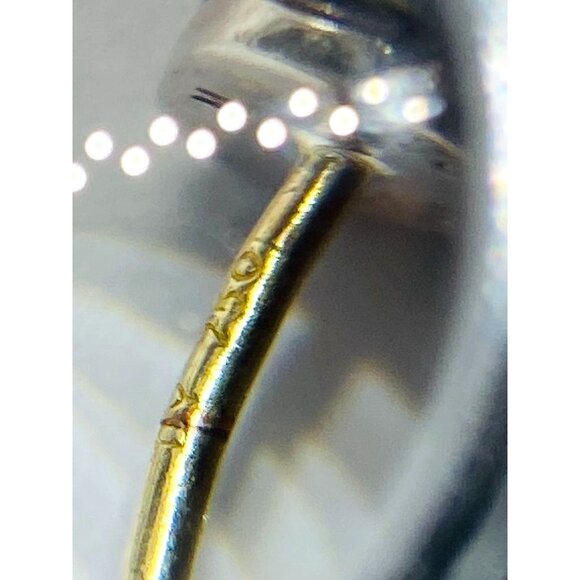 David Yurman 3 row Confetti Earrings Multi Stone 925 750 silver gold - Picture 3 of 8